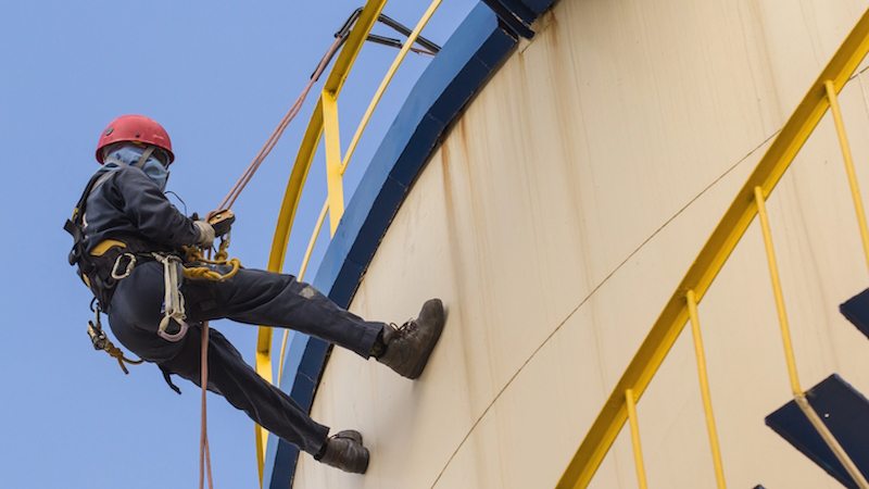 I Lavori in Quota eseguiti con l'uso di Funi
