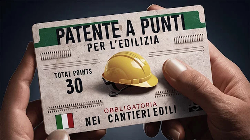 Patente a crediti nei cantieri edili: gli obblighi formativi